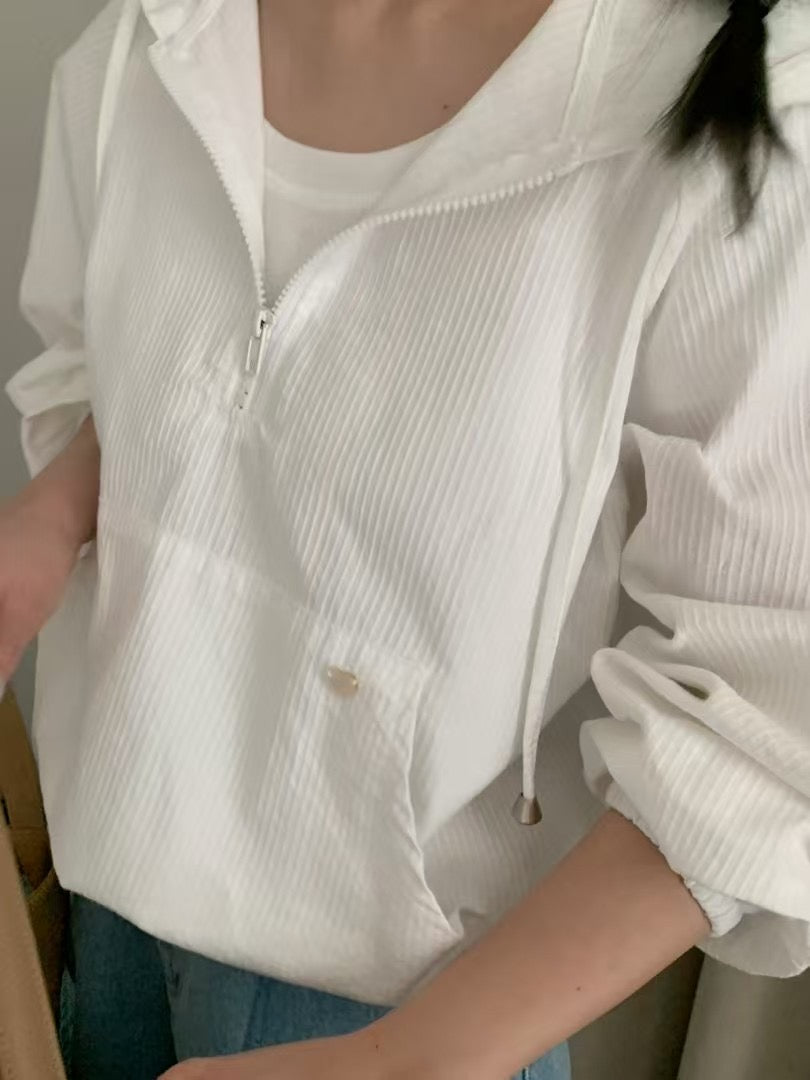 Scarlet line jumper-white