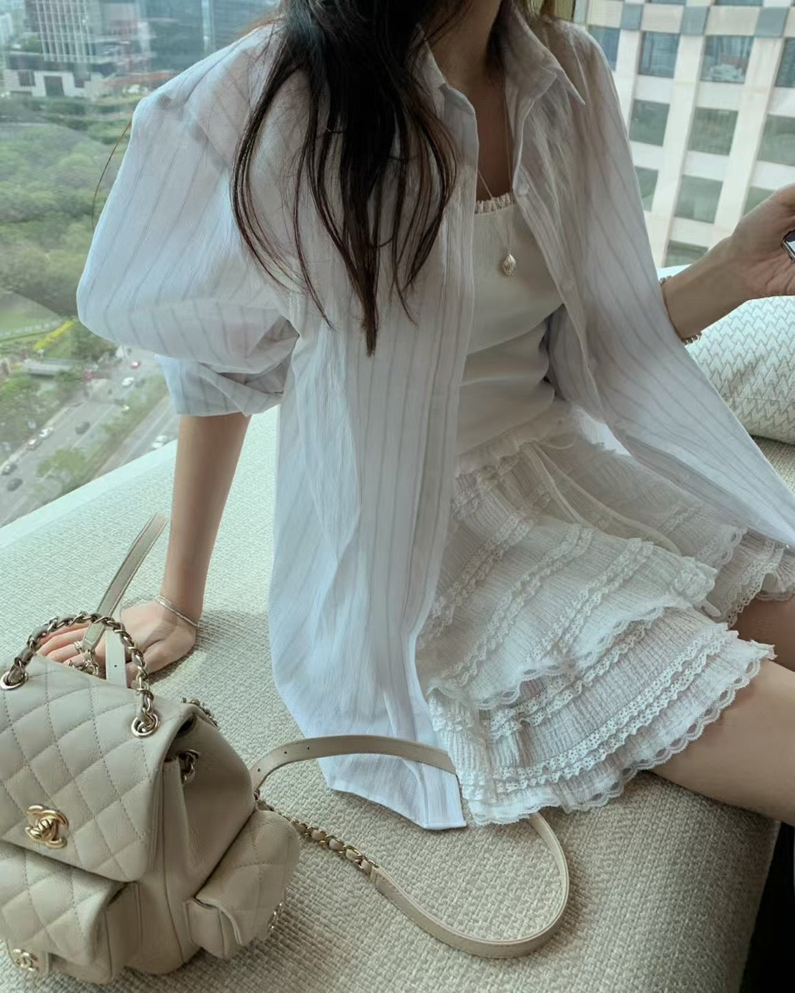 Moon stripe shirt