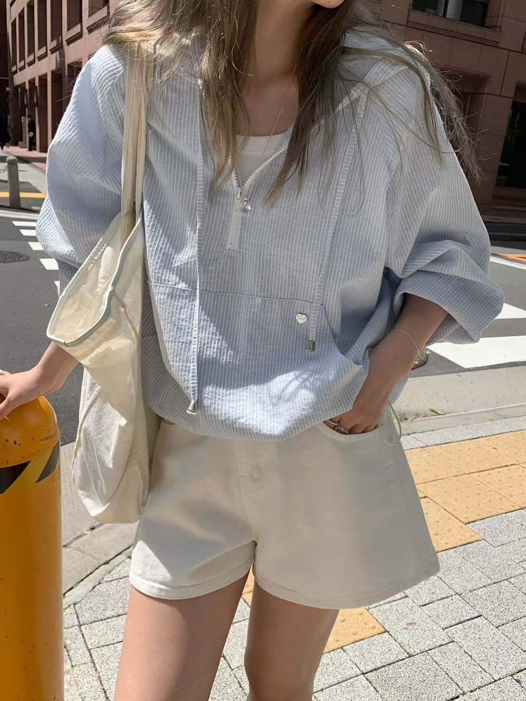 Scarlet line jumper-Blue