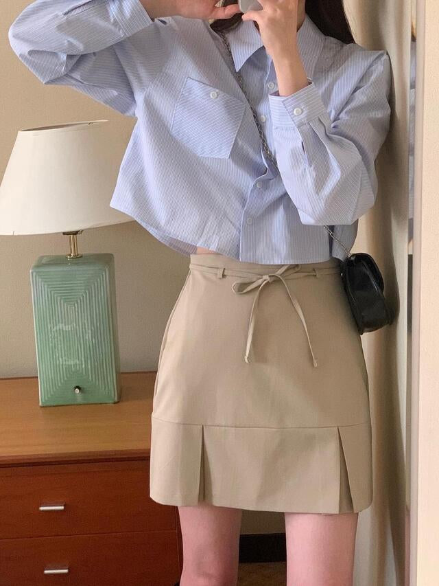 Lisa short buttoned shirt