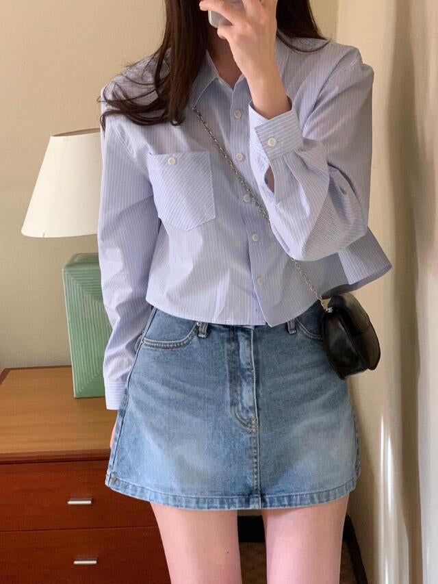Lisa short buttoned shirt