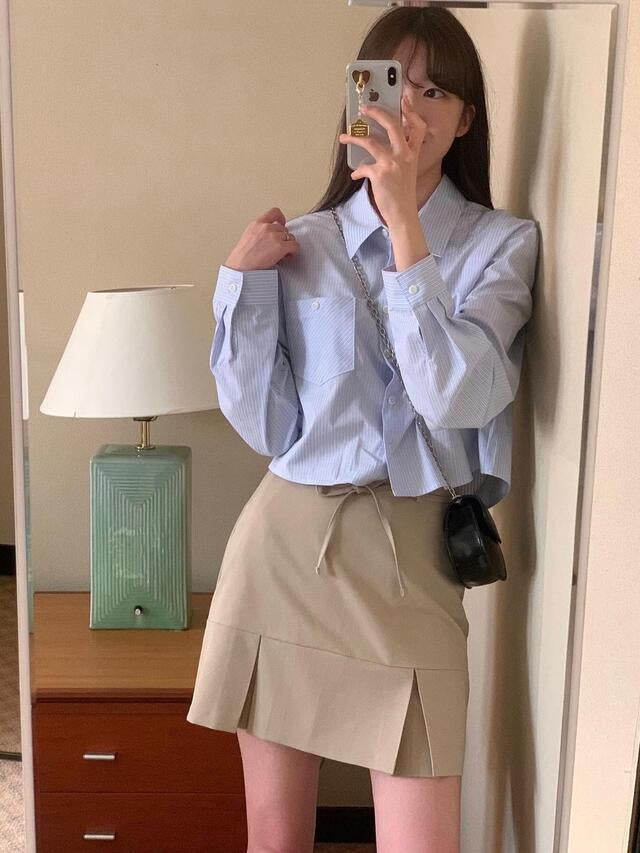 Lisa short buttoned shirt