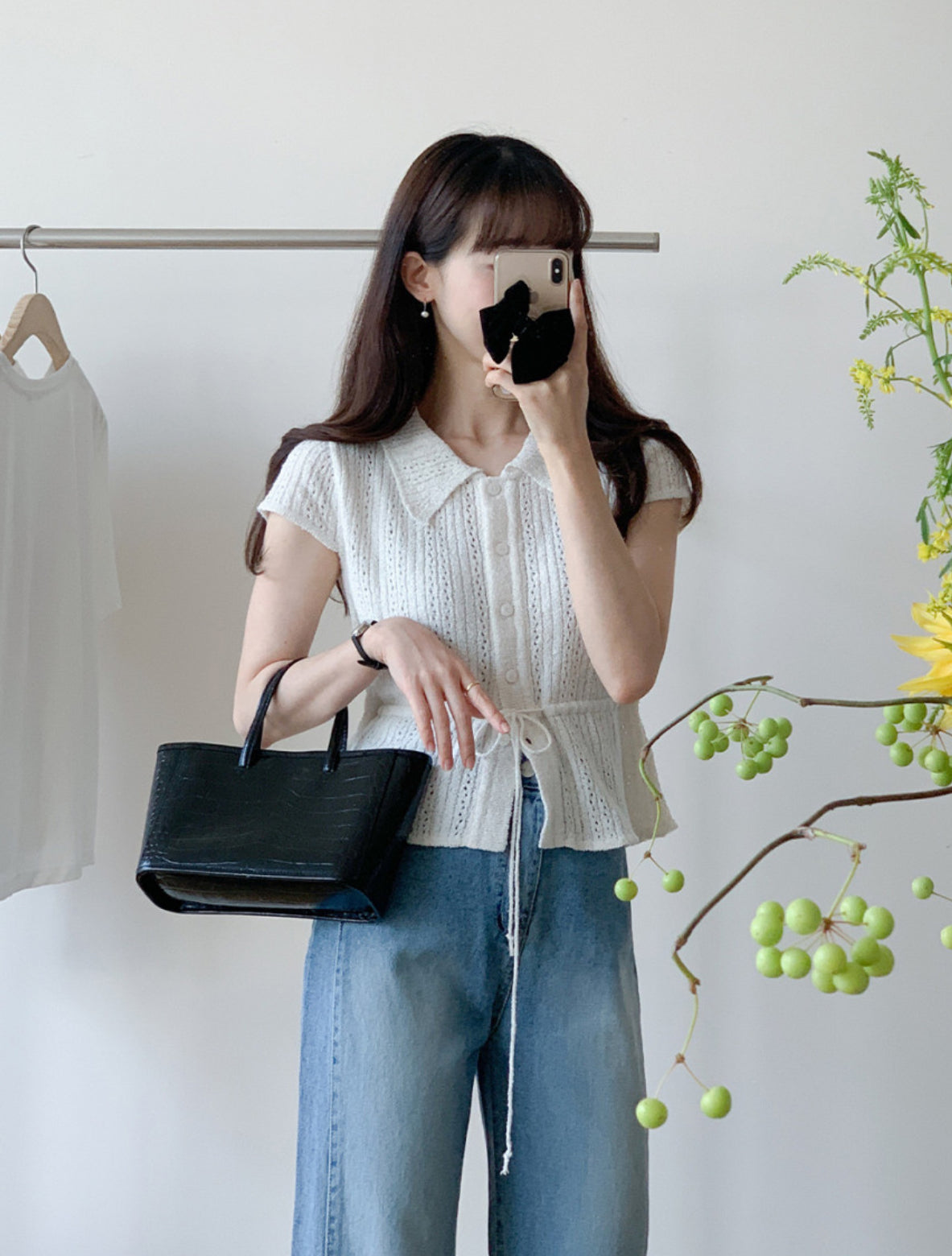 Samatha beige blouse