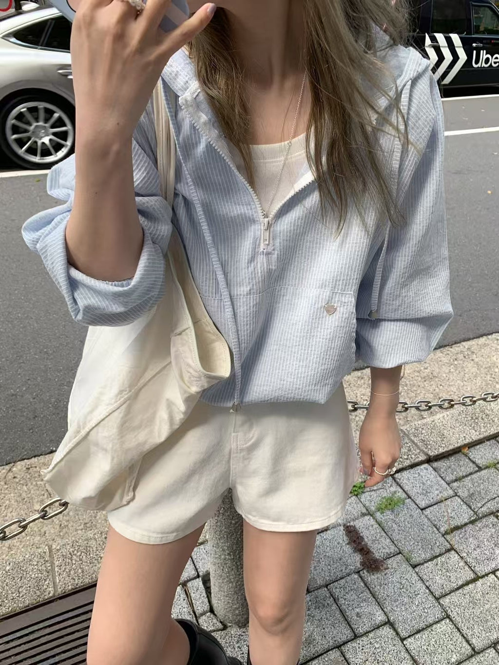 Scarlet line jumper-Blue