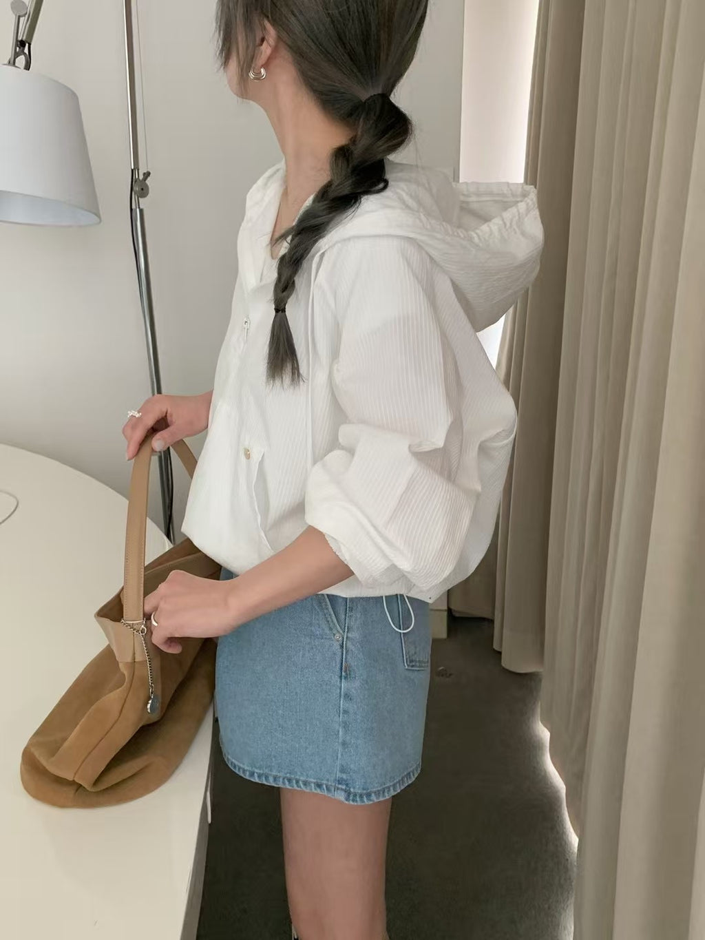 Scarlet line jumper-white