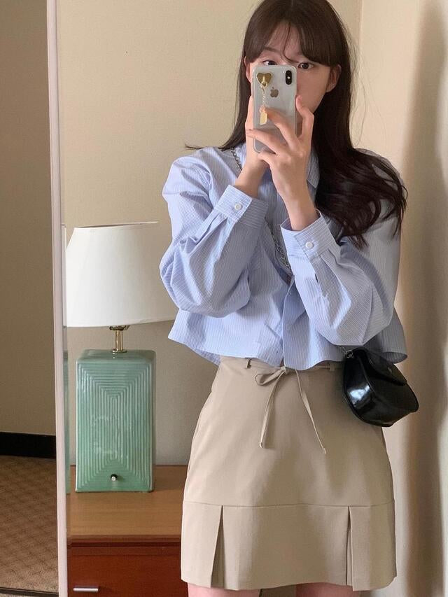 Lisa short buttoned shirt