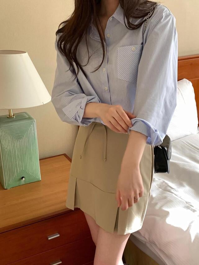 Lisa short buttoned shirt