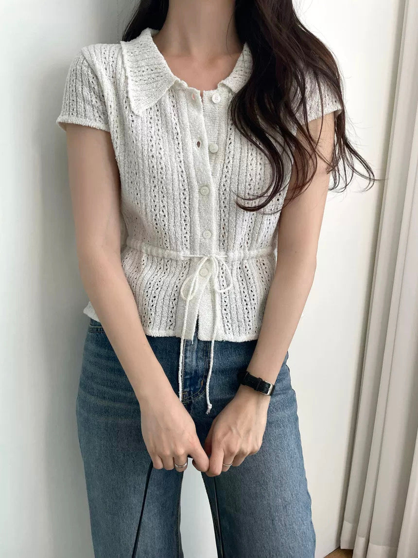 Samatha beige blouse