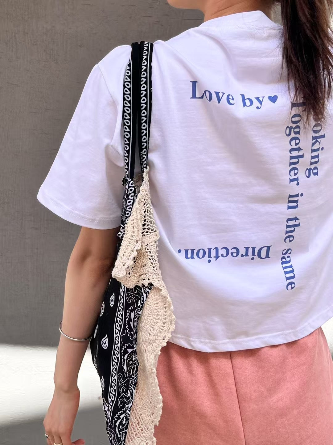 Alphabet short t-shirt