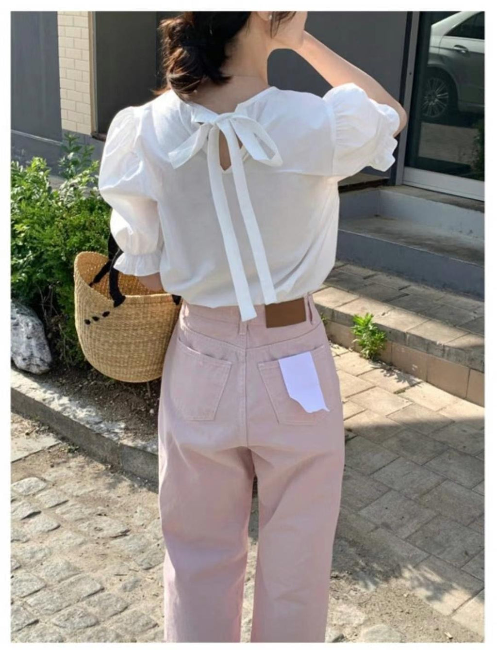 Ballerina blouse white