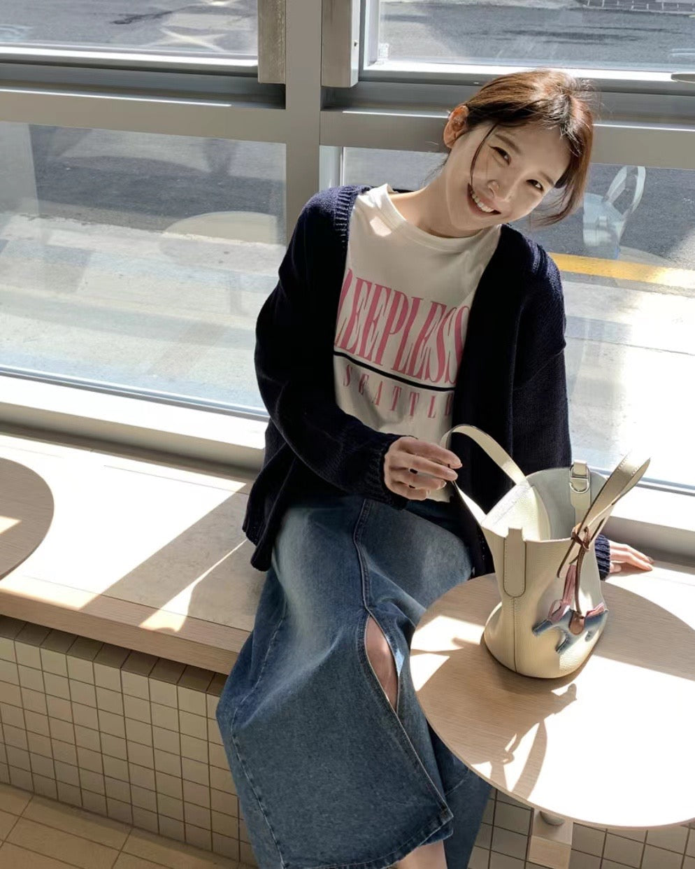 Gwen sleepless oversize t-shirt