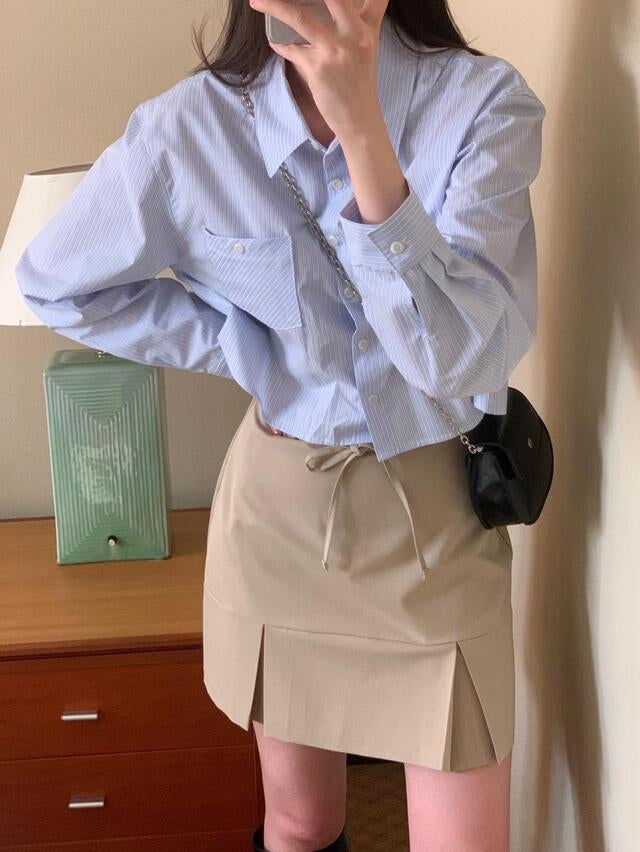 Lisa short buttoned shirt