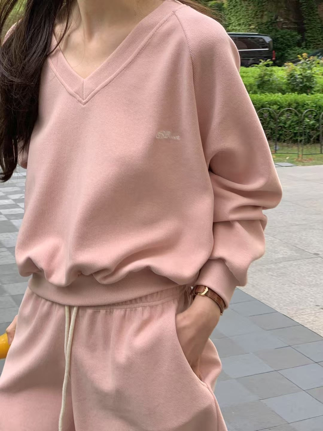 Zora Cozy long sleeve set (rose)