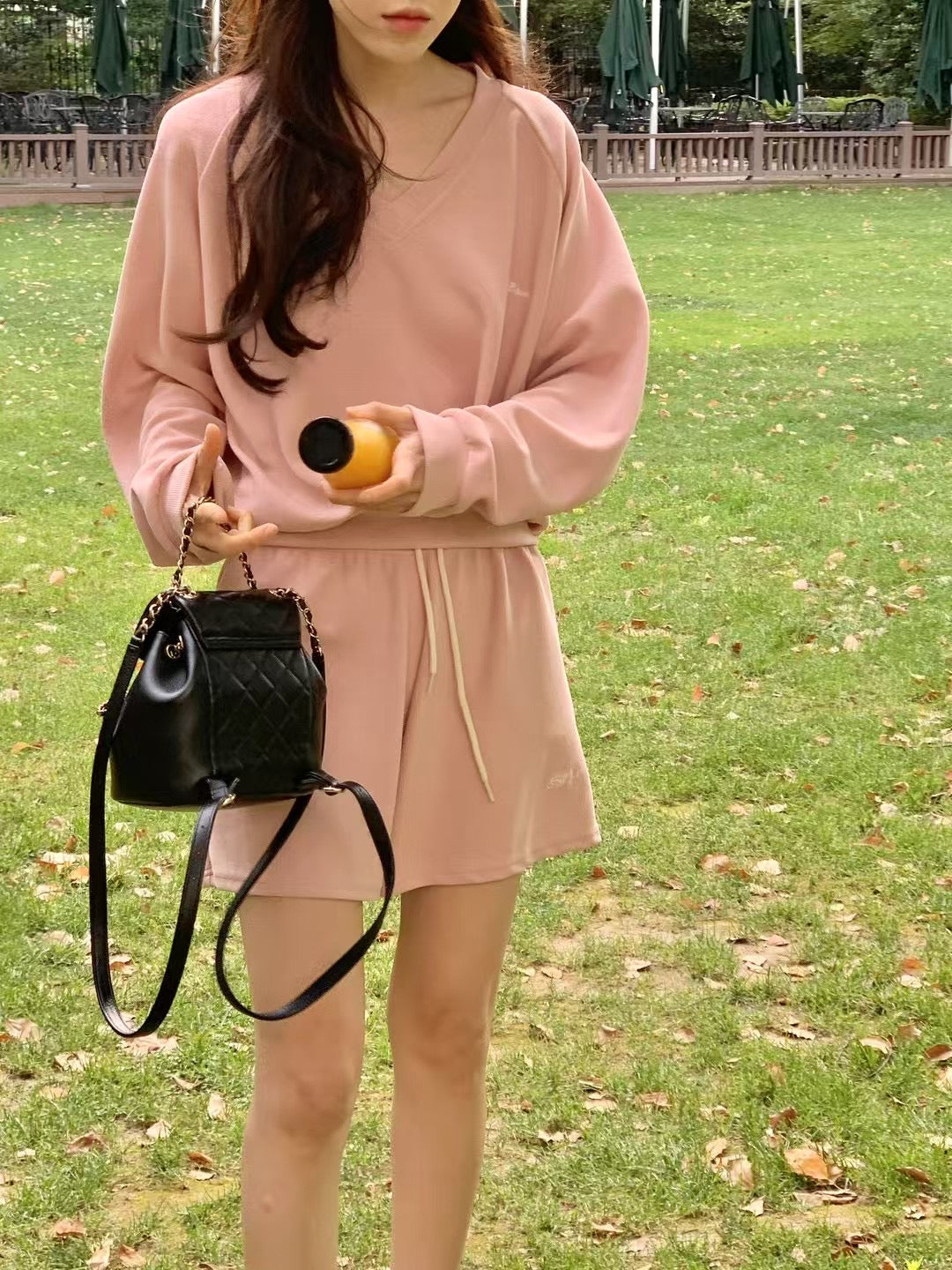 Zora Cozy long sleeve set (rose)