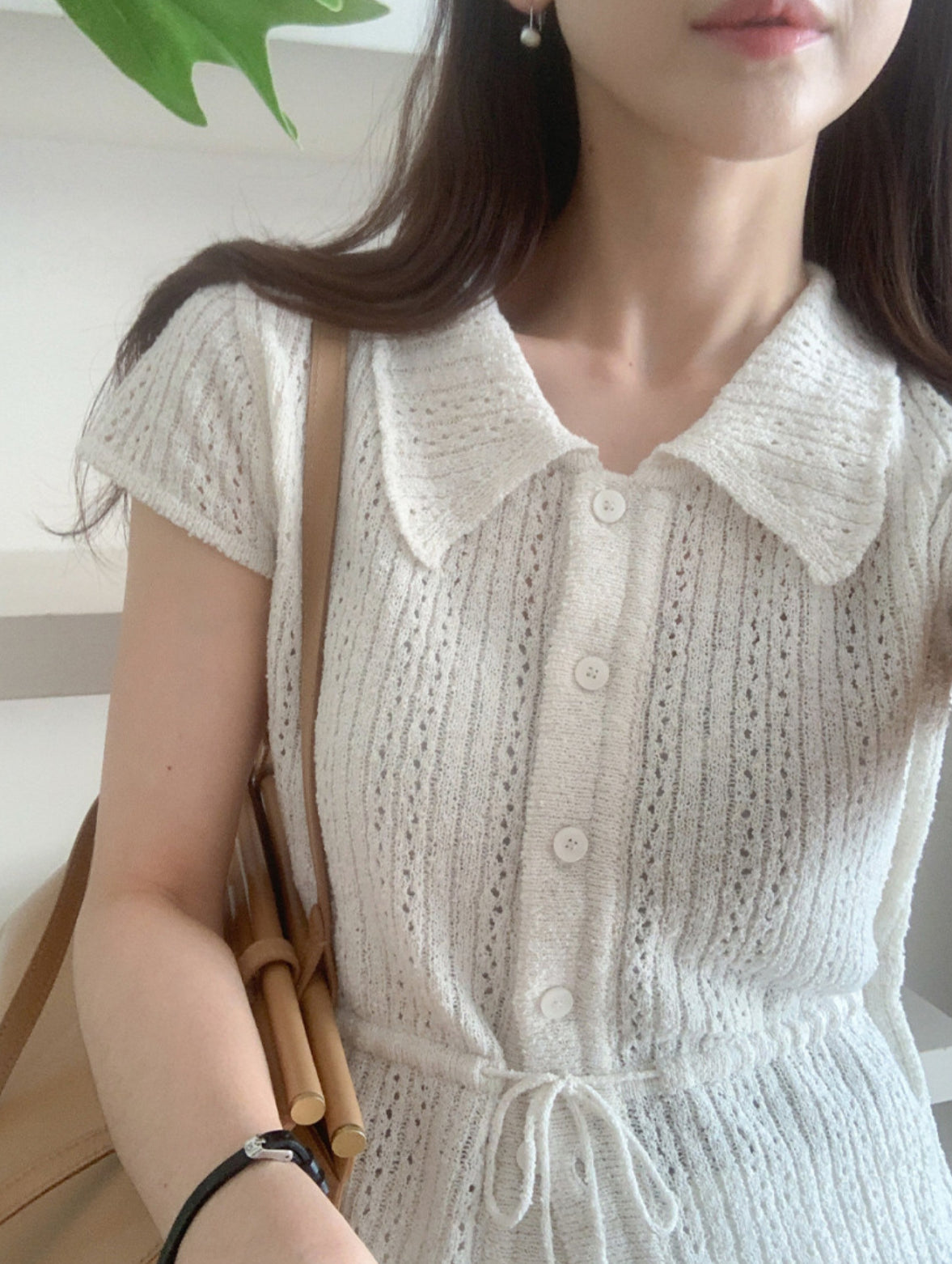 Samatha beige blouse