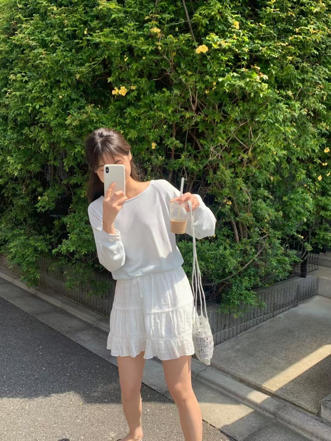 Downy thin knit light blue