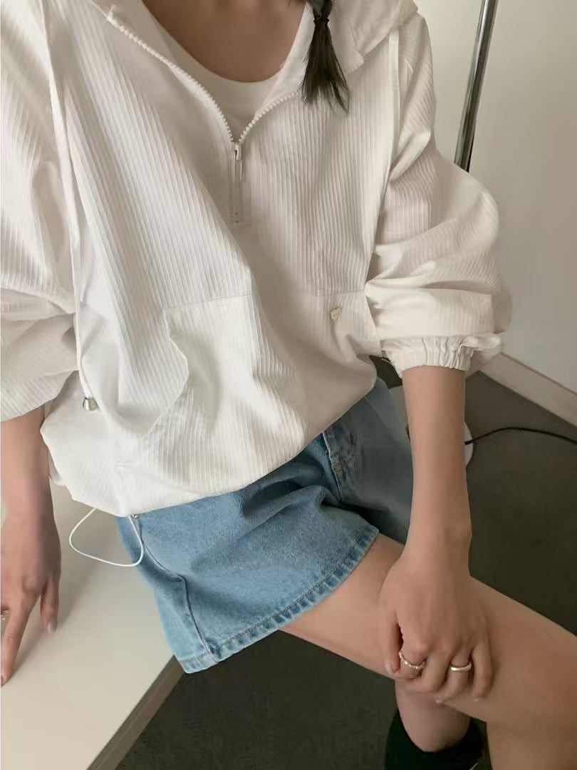 Scarlet line jumper-white