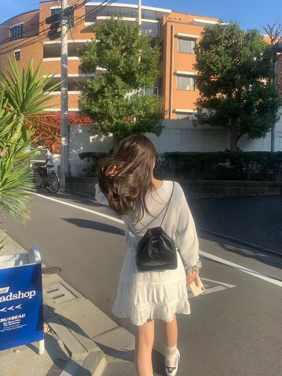 Downy thin knit light blue