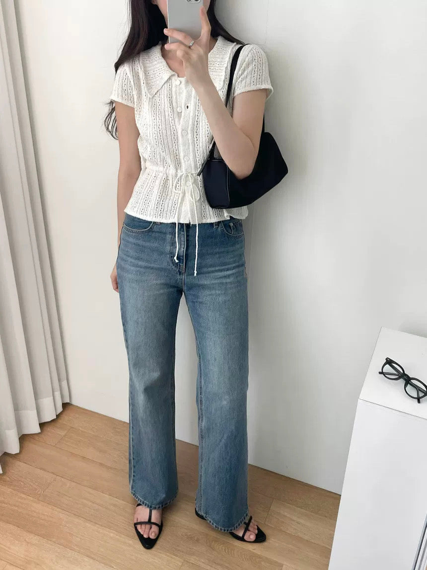 Samatha beige blouse