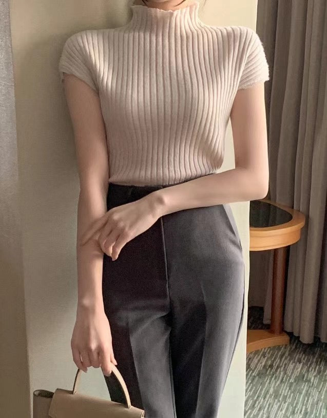 Jolene thin knit wear beige