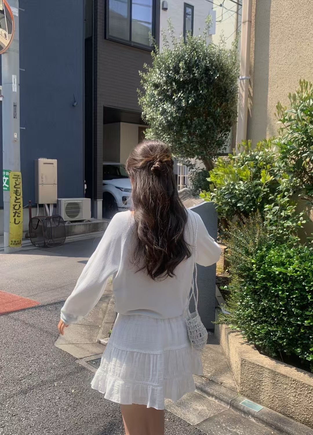 Daisy soft short skirt