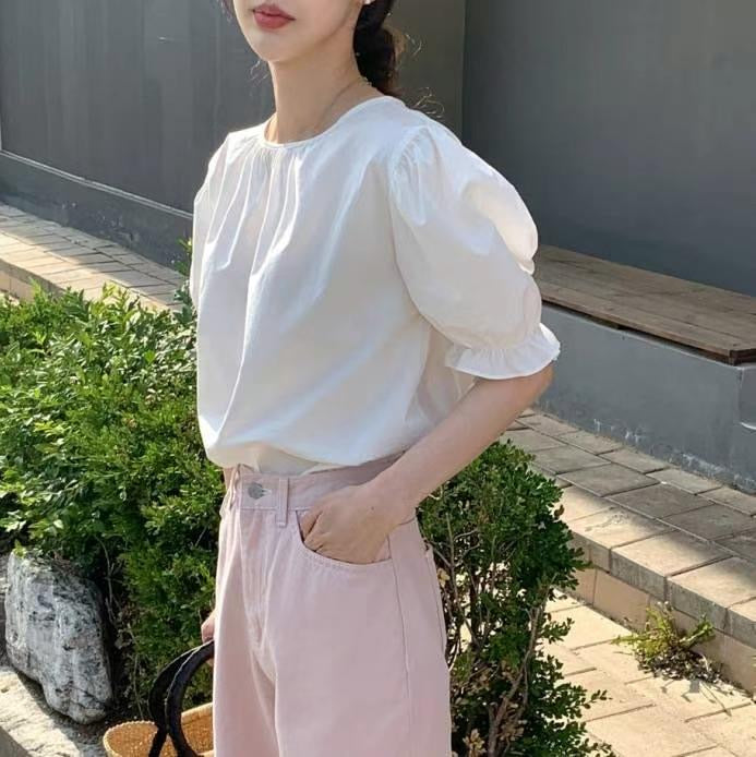 Ballerina blouse white